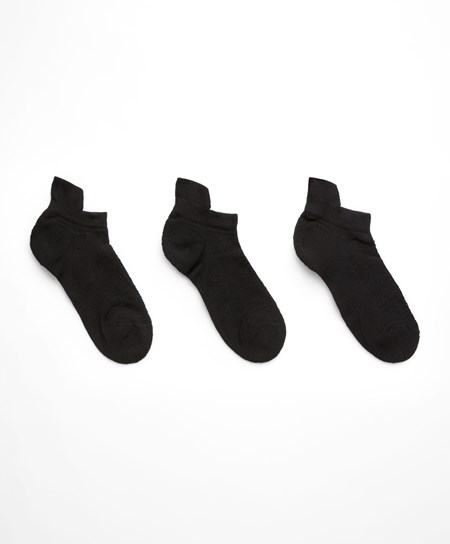 Oysho 3 Pairs Of Cotone Sports Trainer Socks Nere | 23078-EBCD