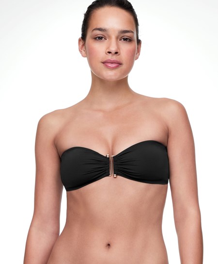 Oysho Bandeau Bikini Top Nere | 96503-SWYF