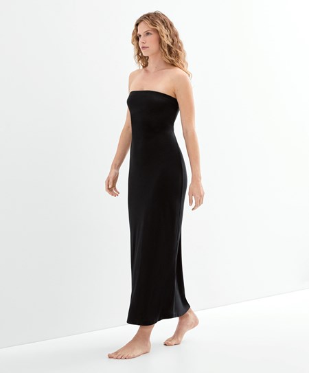 Oysho Bandeau Vestito Nere | 37905-FTJA
