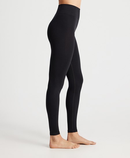 Oysho Base Layer Seamless 65cm Leggings Nere | 51439-WUKS