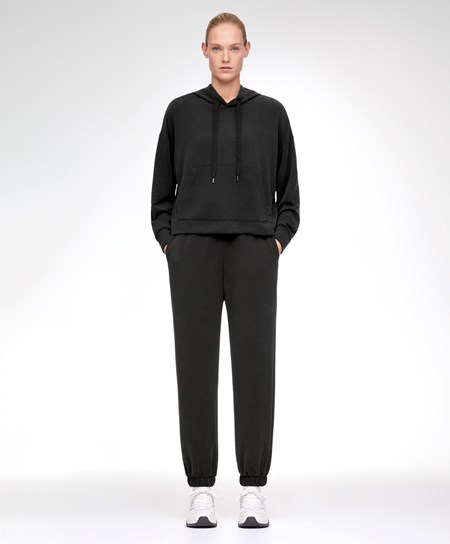 Oysho Black Modal Tracksuit Nere | 10598-SAJF