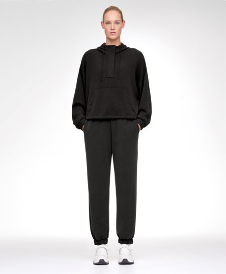 Oysho Black Modal Tracksuit Nere | 13498-WDRQ