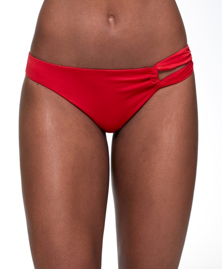 Oysho Brazilian Bikini Bottoms Rosse | 40189-OMWJ