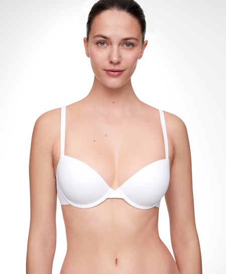 Oysho Classiche Cotone Underwired Bra Bianche | 30152-DJRP