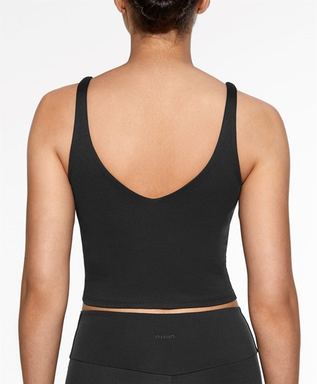 Oysho Comfortlux Cinturino Top Nere | 34967-KNYT