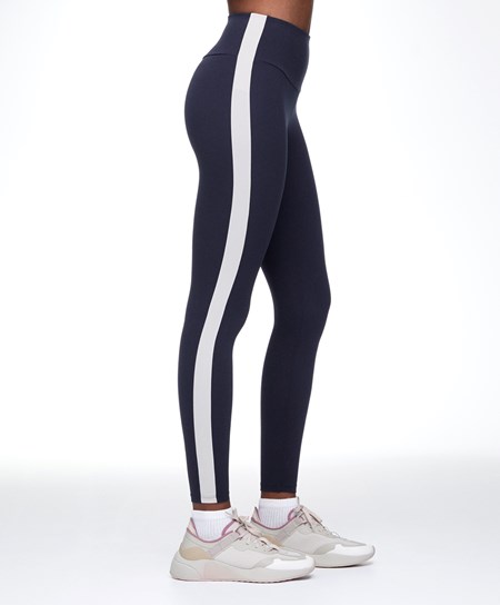 Oysho Comfortlux High-rise 65cm Ankle-length Leggings Blu Marino | 71580-LUWI