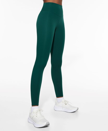 Oysho Comfortlux High-rise Ankle-length Leggings Bottle | 36078-CVTP