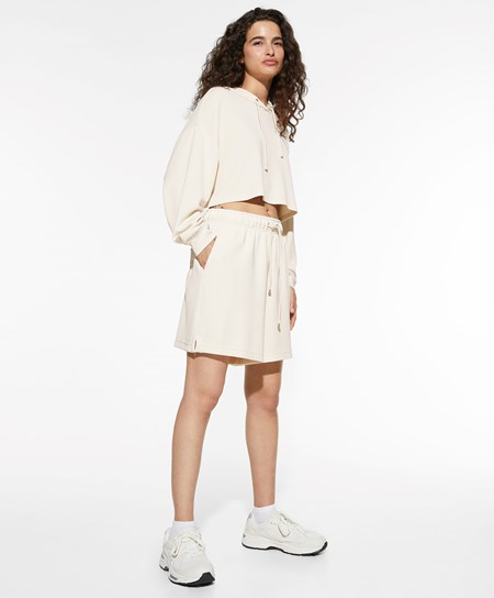 Oysho Corta Modal White Total Look Stone | 20483-ERZD