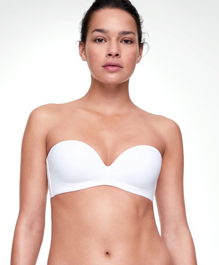 Oysho Cotone Bra With Removable Straps Bianche | 08365-ZTHM