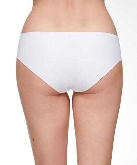 Oysho Cotone Invisible Classiche Briefs Bianche | 42968-BGMV