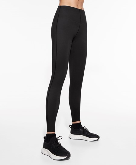 Oysho Extra-compressive Raise Up 65cm Ankle-length Leggings Nere | 52716-JKUA