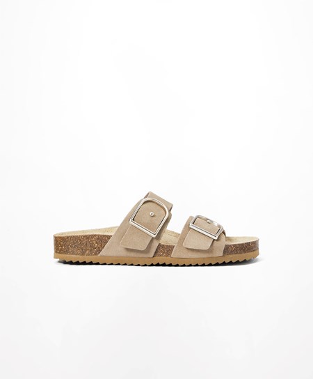 Oysho Fibbia Sandals Sabbia | 09143-YOJW