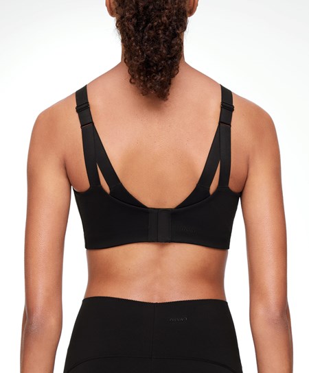 Oysho Firm-support Sports Bra Nere | 65102-ATKE