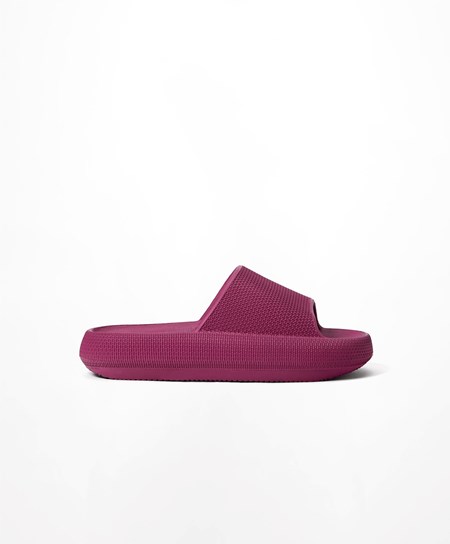 Oysho Flatform Sandals Viola | 86902-GFYZ