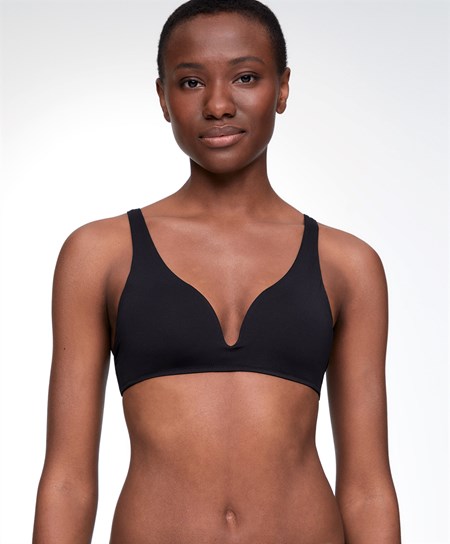 Oysho Halterneck Bikini Top Nere | 54739-UZBW