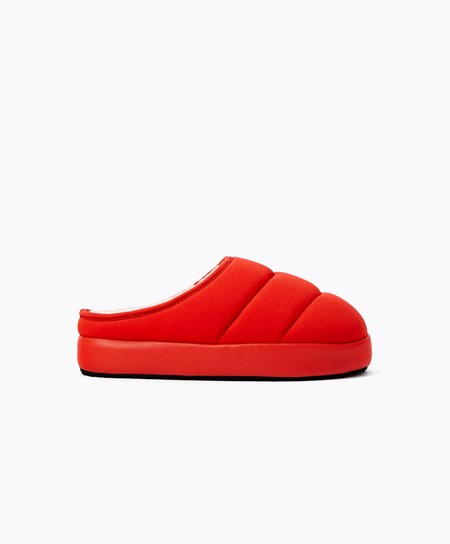 Oysho Imbottito Nylon Slippers Arancioni | 80672-HYZV
