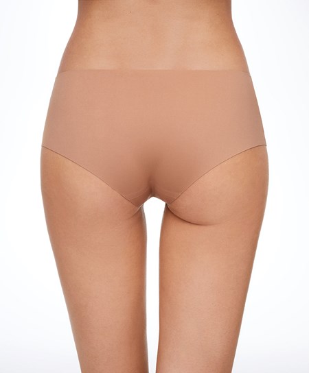 Oysho Invisible Laser-cut Cheekies Tan | 62370-VORZ
