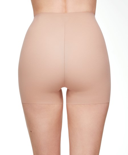 Oysho Invisible Laser-cut Hot Pants Beige | 09325-XGSW