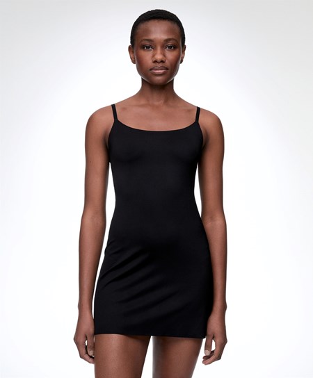 Oysho Invisible Straps Combination Nere | 83064-DKFS