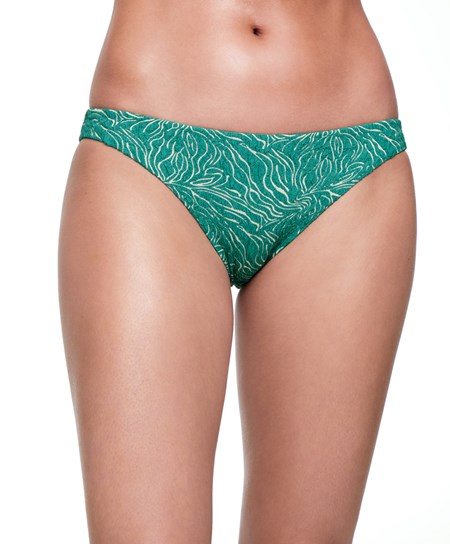 Oysho Jacquard Classiche Bikini Briefs Verde Acqua Verdi | 63791-HRXK