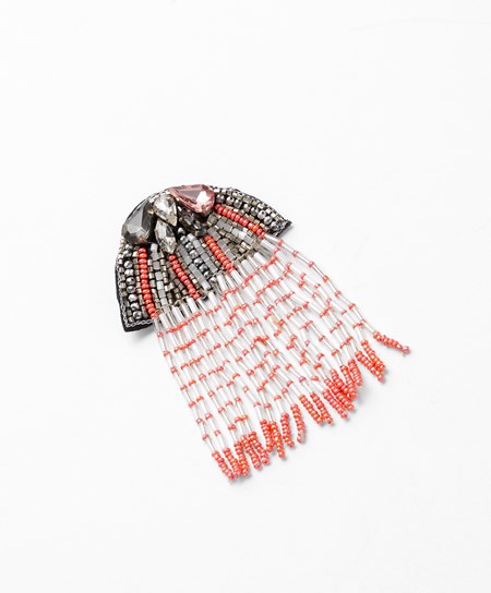 Oysho Jellyfish Brooch Corallo | 30581-GVZF