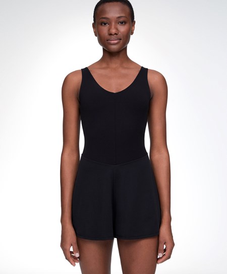 Oysho Light Touch Jumpsuit Nere | 87406-CZSO