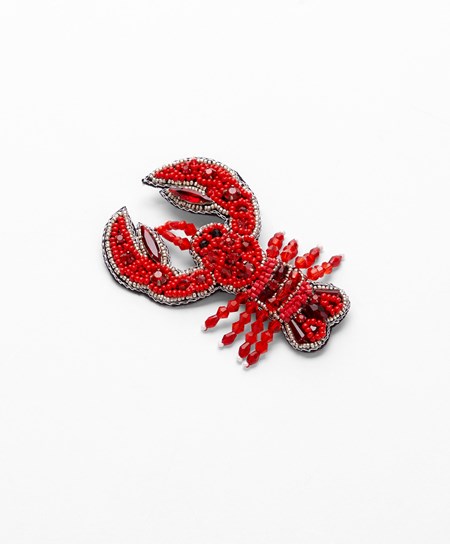 Oysho Lobster Brooch Rosse | 35682-NSTP