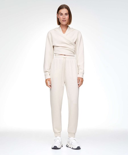 Oysho Modal Jogger Total Look Stone | 48301-WBYX