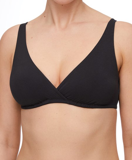 Oysho Modal Triangle Nursing Bra Nere | 26078-BNIR