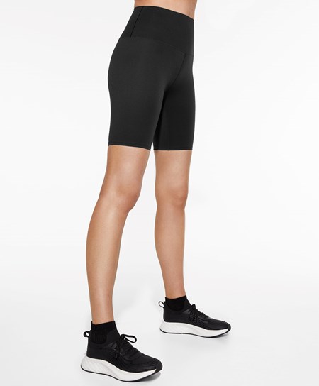 Oysho Perfect-adapt High-rise 20cm Cycle Shorts Nere | 42850-YBNV