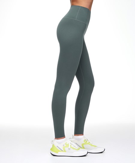 Oysho Perfect-adapt High-rise 65cm Ankle-length Leggings Mid Ocean | 41237-ENWL