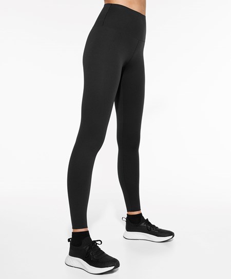 Oysho Perfect-adapt High-rise 65cm Ankle-length Leggings Nere | 56871-BWDH