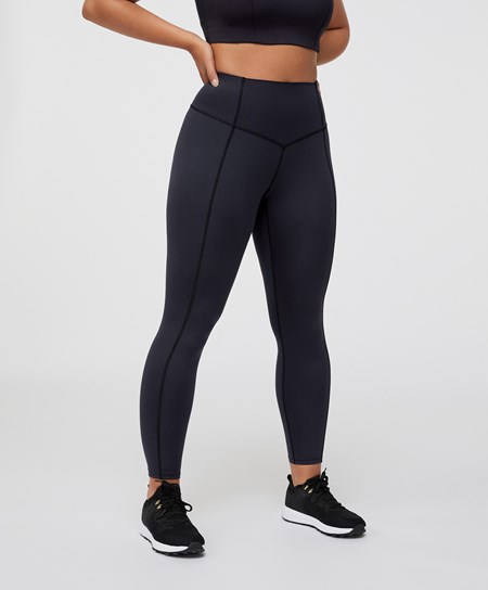 Oysho Plus Size 65cm Ankle-length Leggings Nere | 15870-GHXR