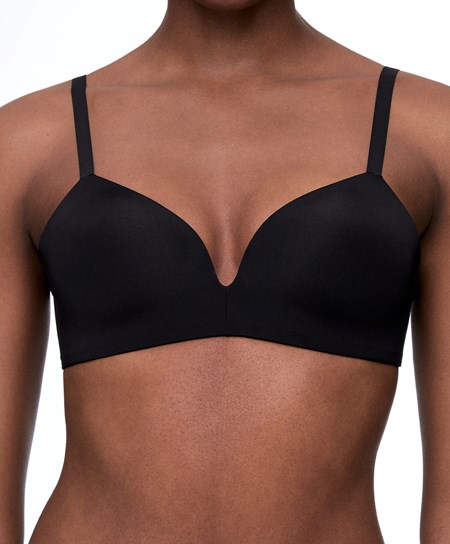 Oysho Push-up Imbottito Triangle Polyamide Bra Nere | 91283-WNCA