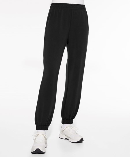 Oysho Soft Touch Modal Joggers Nere | 98406-FXWO