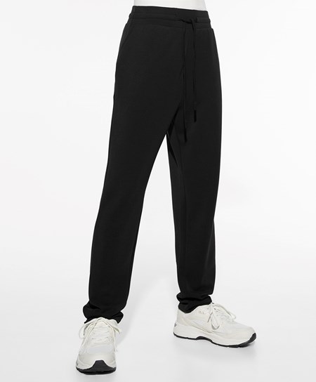Oysho Soft Touch Modal Trousers Nere | 04827-FPJM