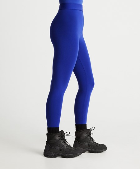 Oysho Super Extra Warm 70cm Ankle-length Leggings Blu | 03874-BKPI
