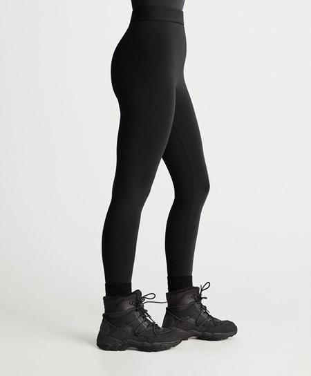 Oysho Super Extra Warm 70cm Ankle-length Leggings Nere | 36812-EJYF