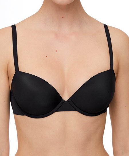 Oysho Underwired Polyamide Classiche Bra Nere | 52870-YDUC